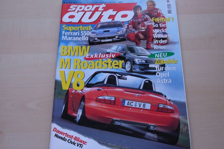 Deckblatt Sport Auto (06/1998)